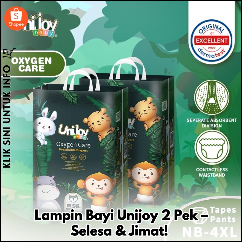 Lampin Bayi Unijoy 2 Pek – Selesa & Jimat!