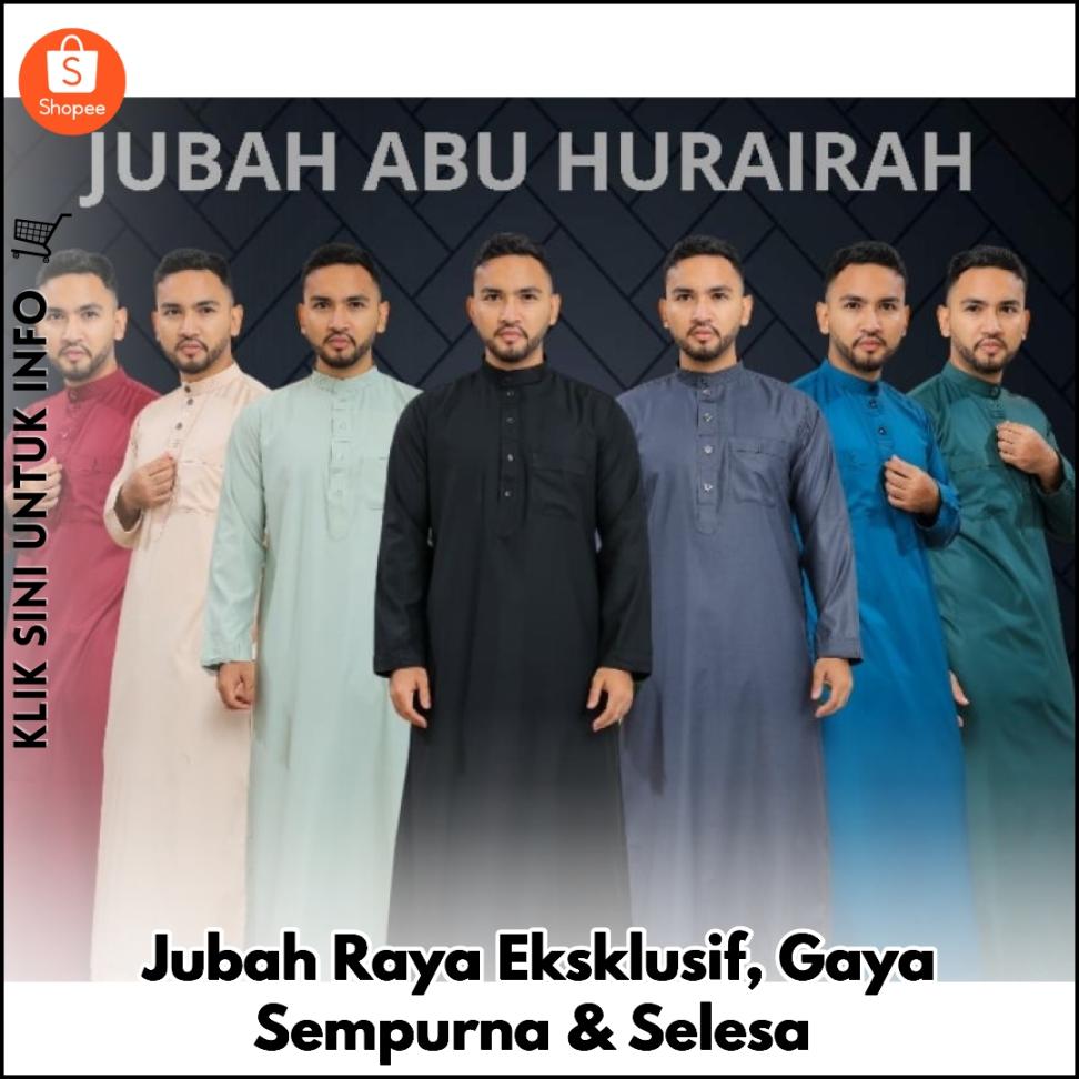 Jubah Raya Eksklusif, Gaya Sempurna & Selesa