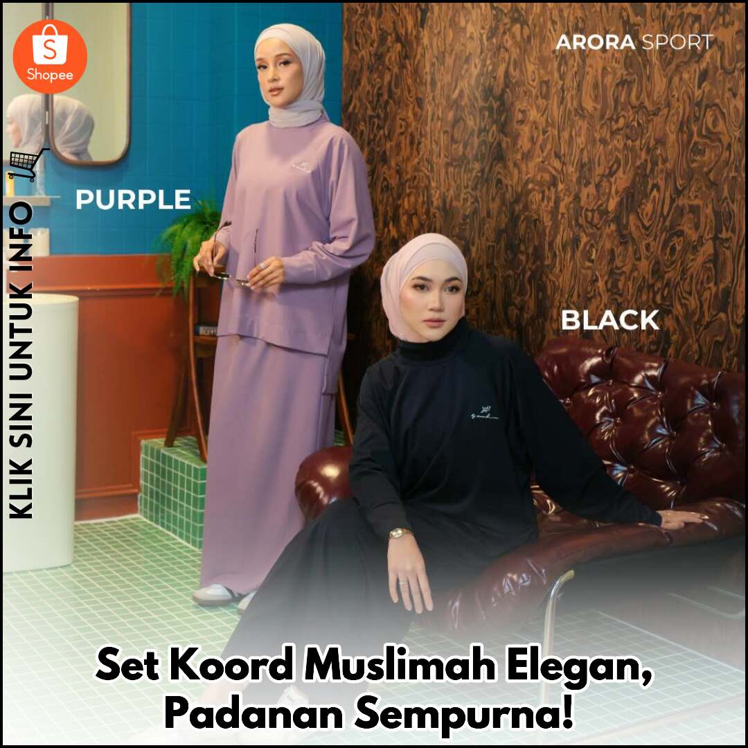 Set Koord Muslimah Elegan, Padanan Sempurna!