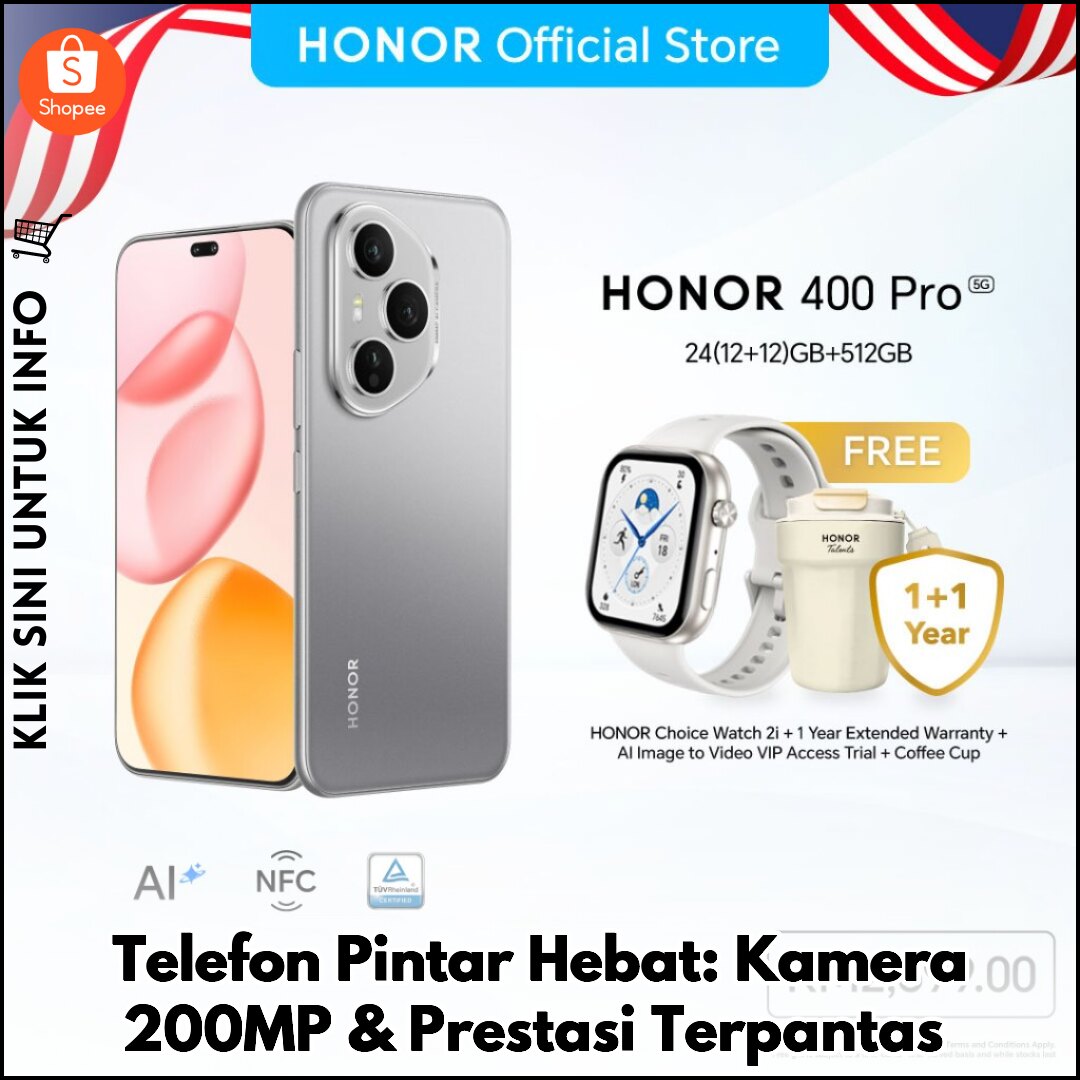 Telefon Pintar Hebat: Kamera 200MP & Prestasi Terpantas
