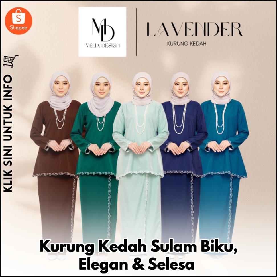 Kurung Kedah Sulam Biku, Elegan & Selesa