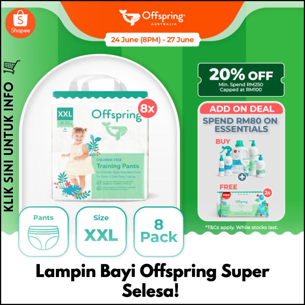 Lampin Bayi Offspring Super Selesa!