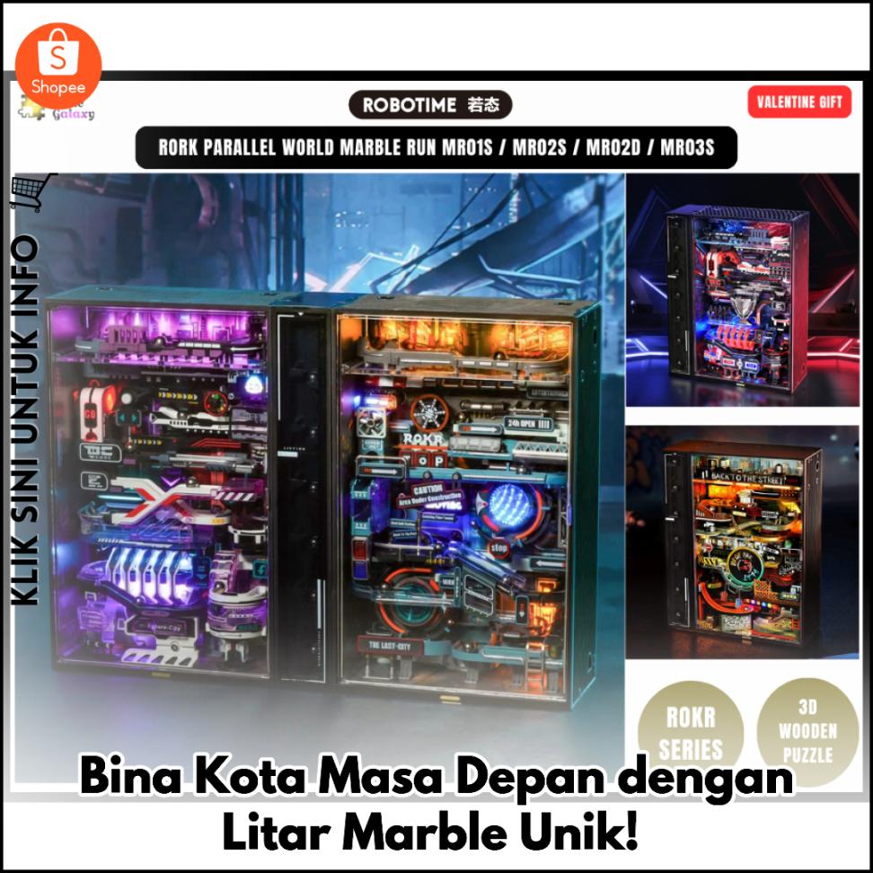 Bina Kota Masa Depan dengan Litar Marble Unik!