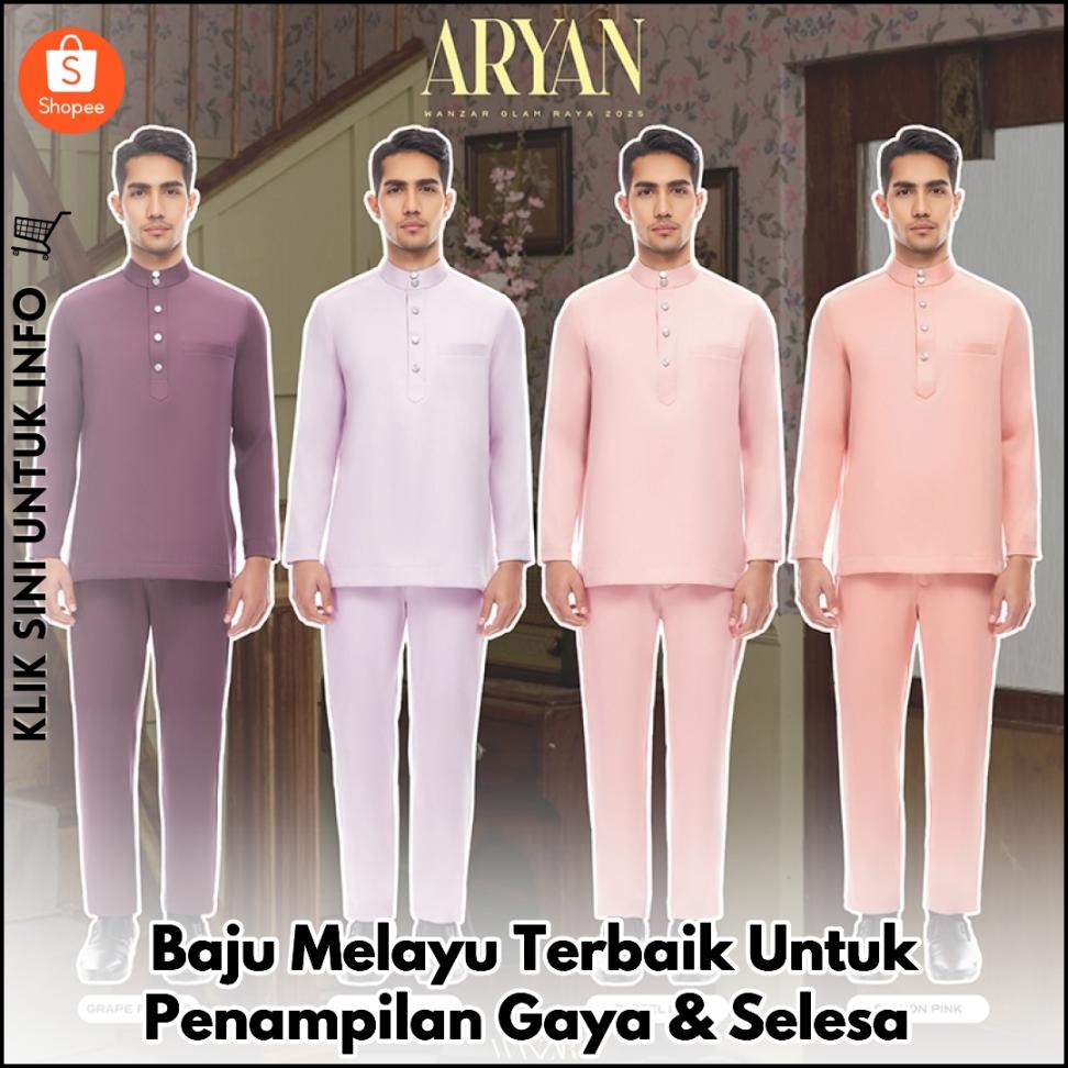 Baju Melayu Terbaik Untuk Penampilan Gaya & Selesa