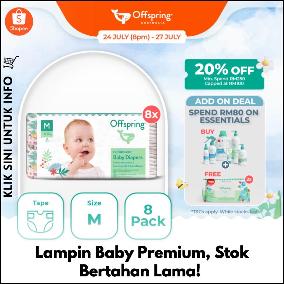 Lampin Baby Premium, Stok Bertahan Lama!