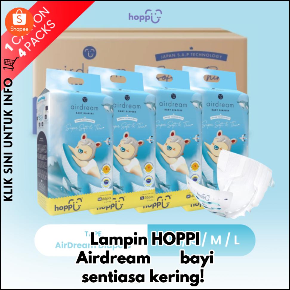 Lampin HOPPI Airdream????? bayi sentiasa kering!