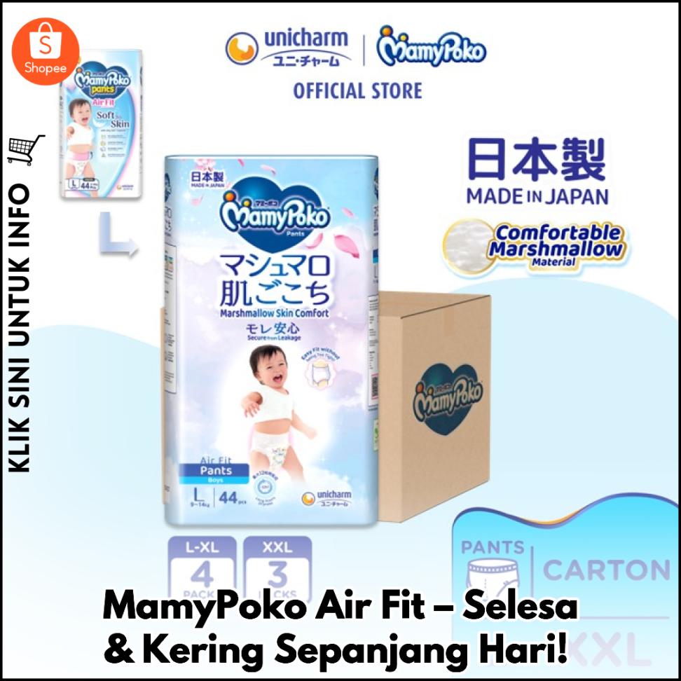 MamyPoko Air Fit – Selesa & Kering Sepanjang Hari!