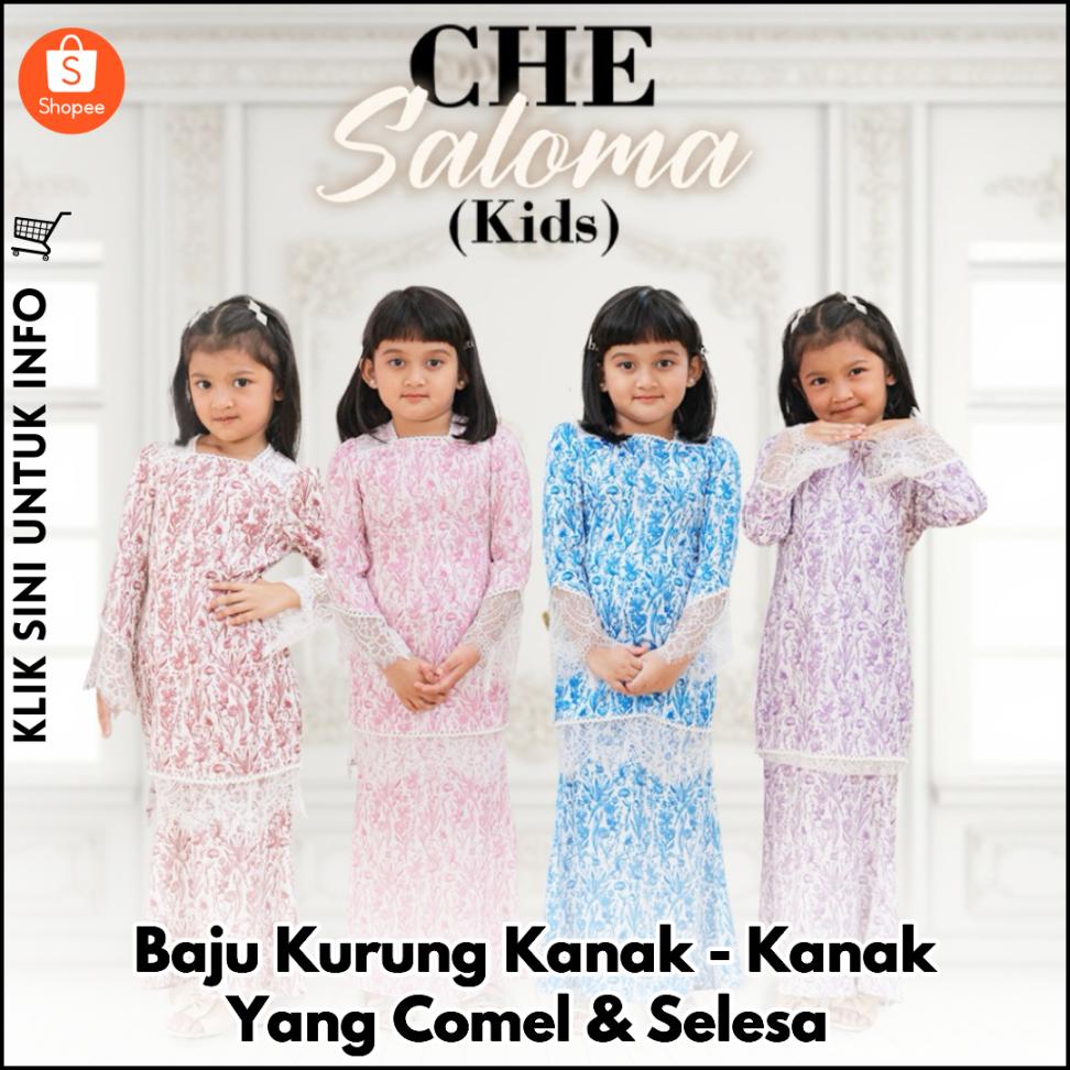 Baju Kurung Kanak-Kanak Yang Comel & Selesa