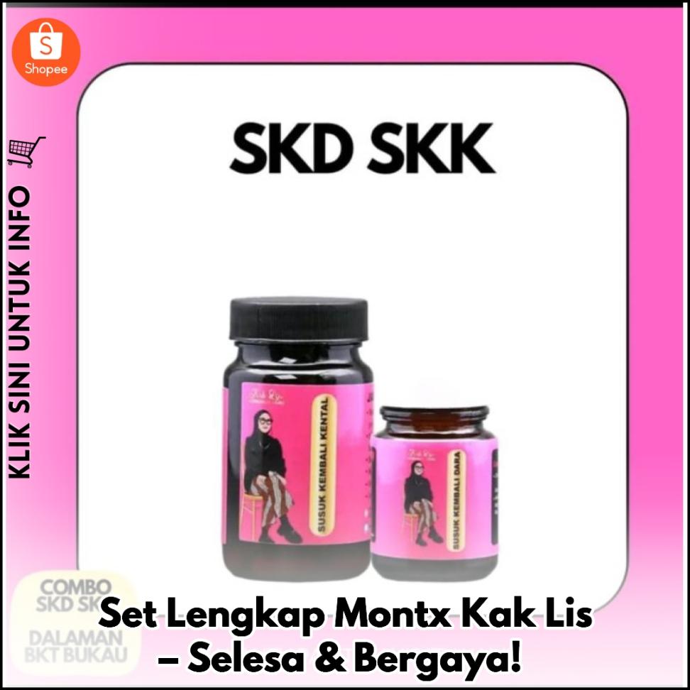 Set Lengkap Montx Kak Lis – Selesa & Bergaya!