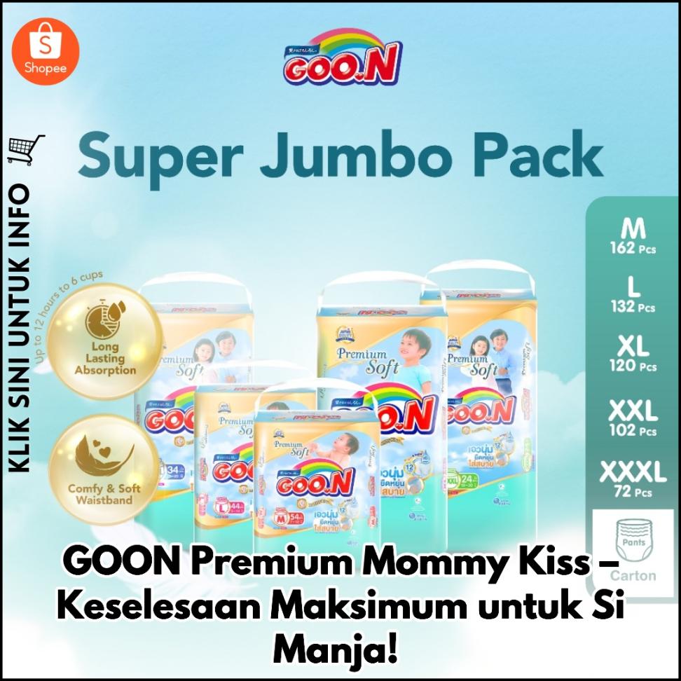 GOON Premium Mommy Kiss – Keselesaan Maksimum untuk Si Manja!