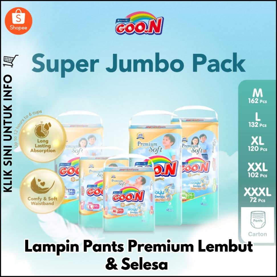 Lampin Pants Premium Lembut & Selesa
