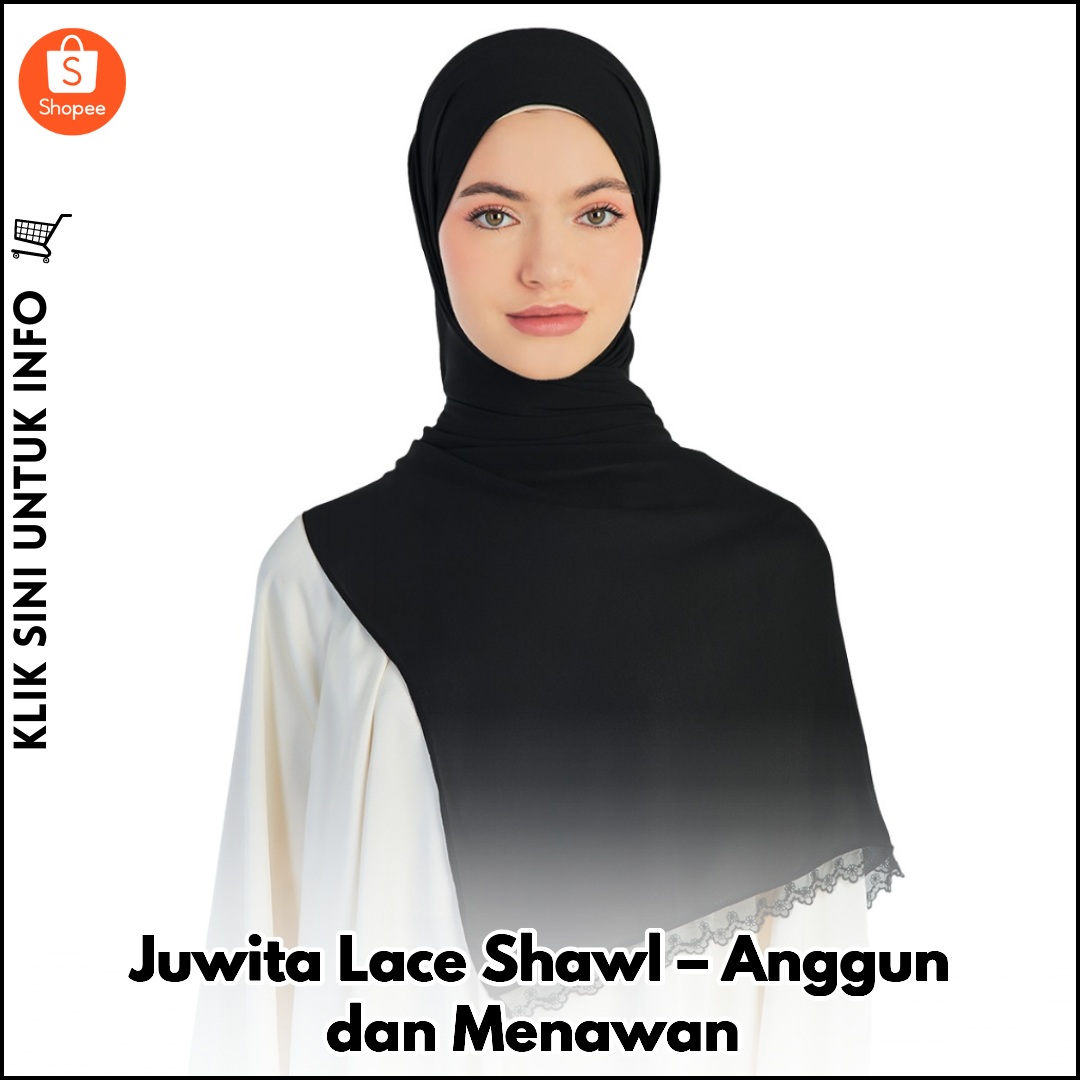 Juwita Lace Shawl: Anggun & Lembut!