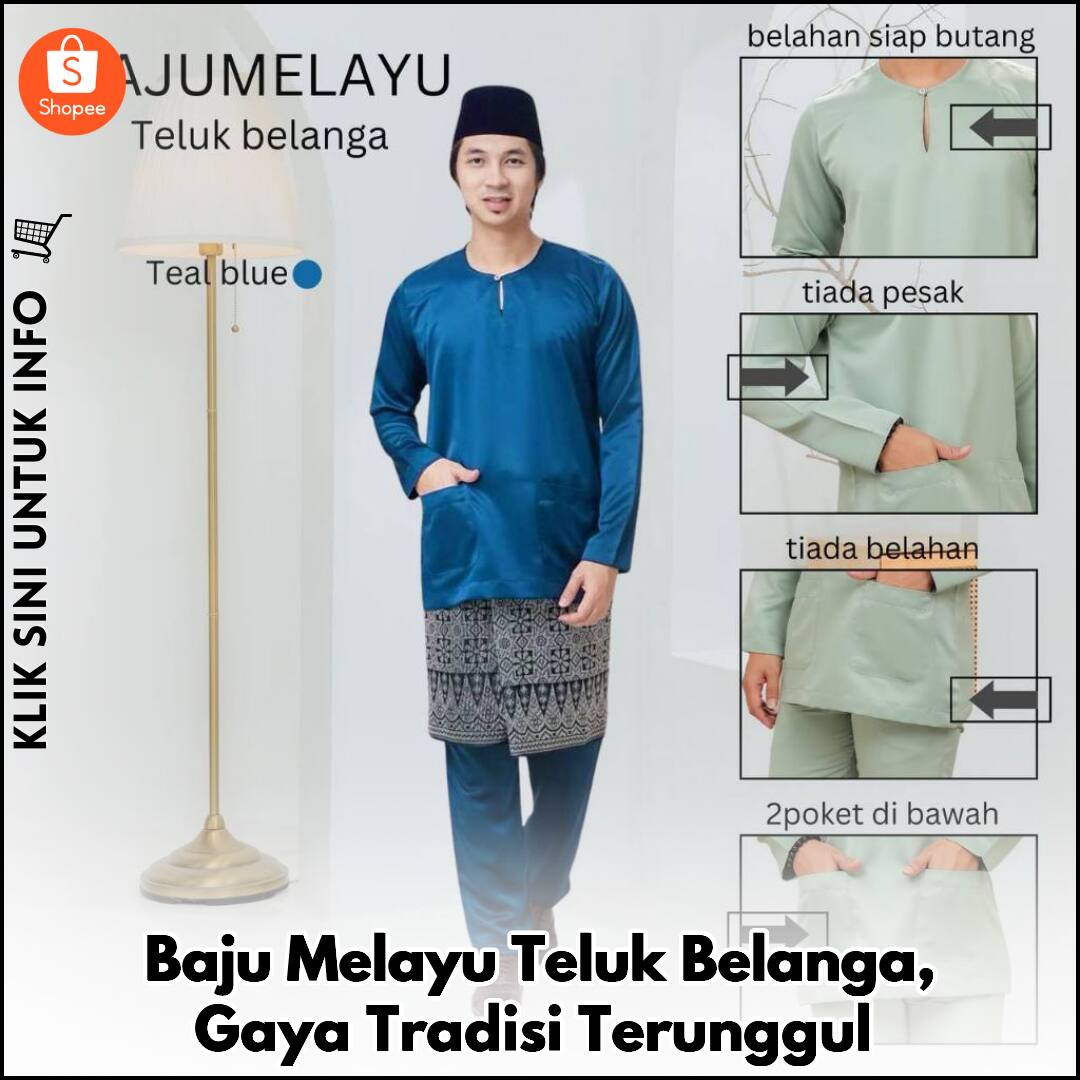 Baju Melayu Teluk Belanga, Kemas & Bergaya