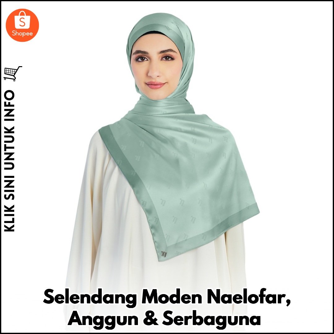Selendang Moden Naelofar, Anggun & Serbaguna