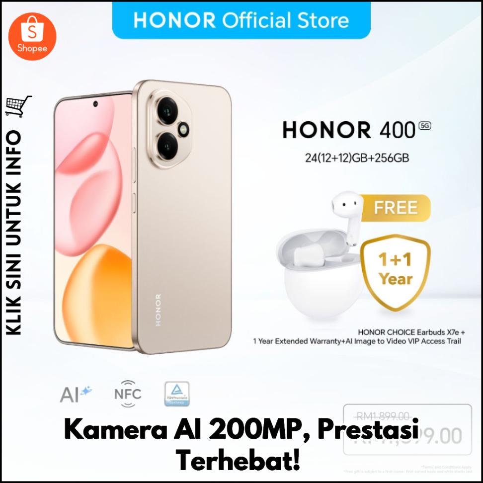 Kamera AI 200MP, Prestasi Terhebat!