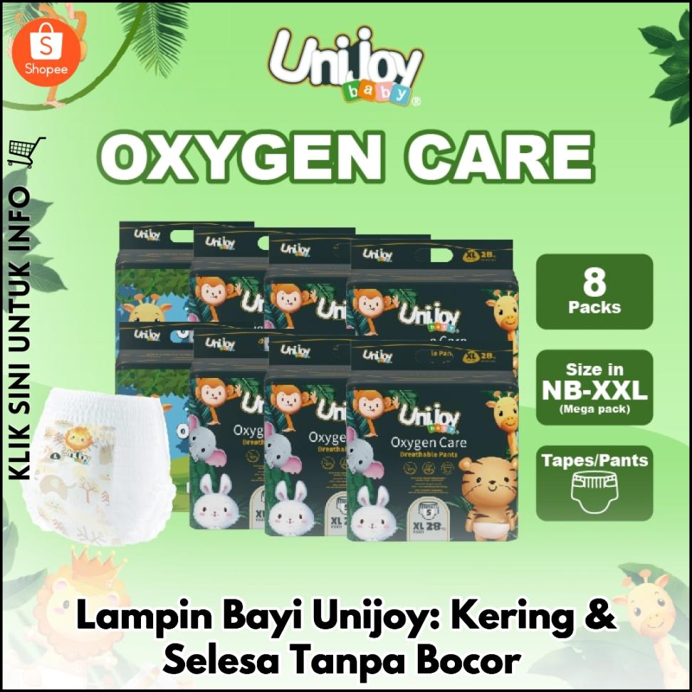 Lampin Bayi Unijoy: Kering & Selesa Maksimum!