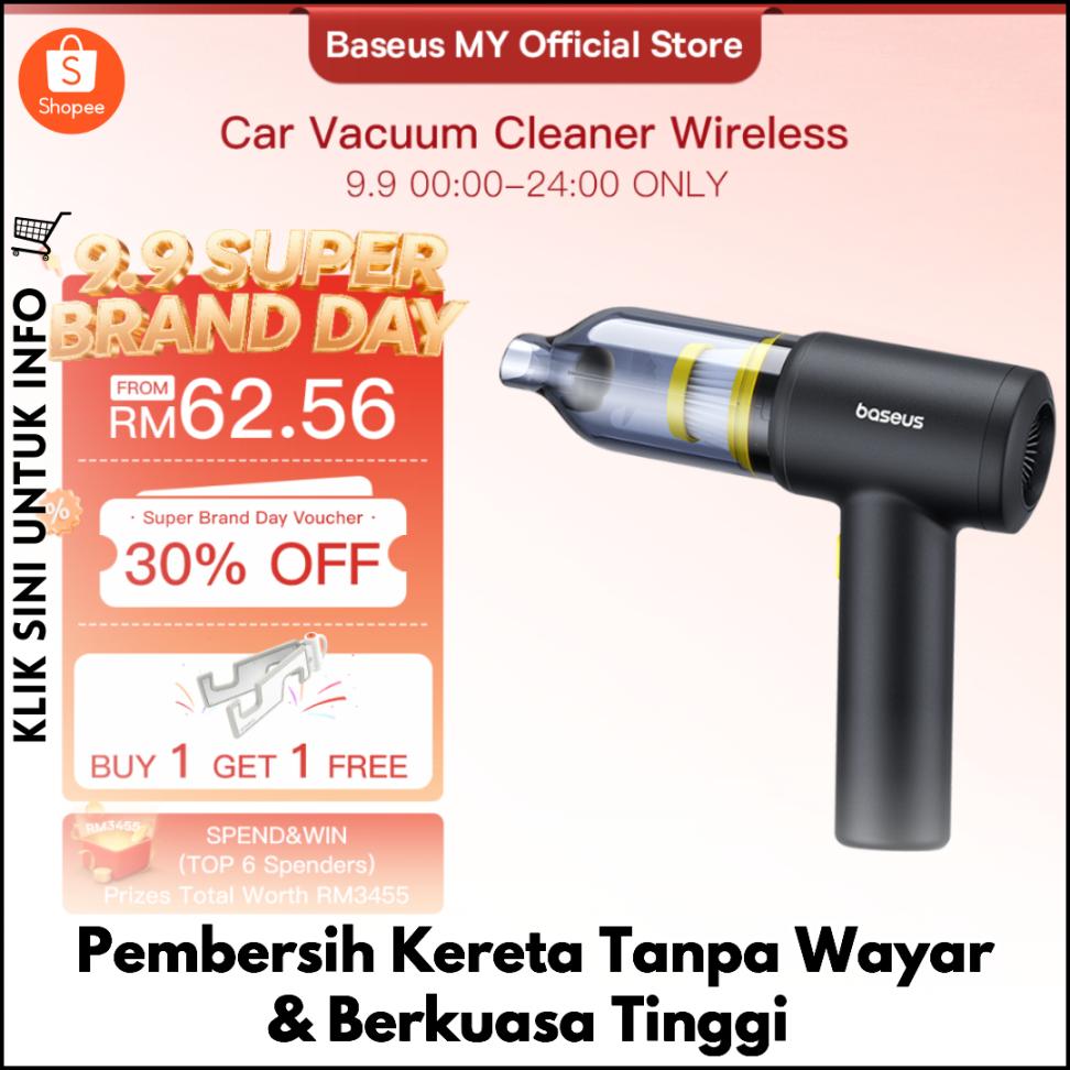 Pembersih Kereta Tanpa Wayar & Berkuasa Tinggi
