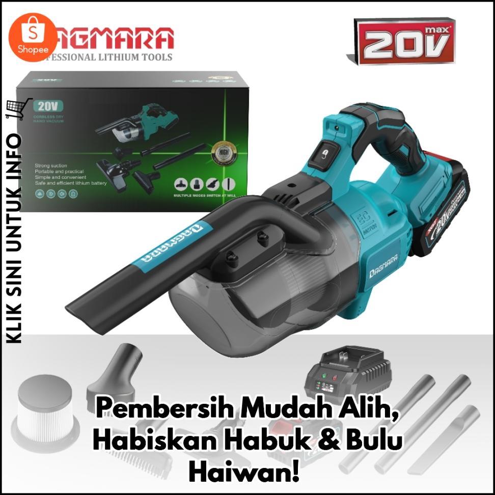 Pembersih Mudah Alih, Habiskan Habuk & Bulu Haiwan!