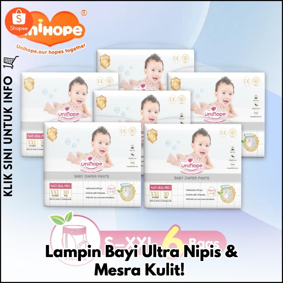 Lampin Baby Pro Ultra Nipis & Mesra Kulit!