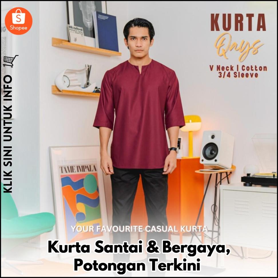 Kurta Santai & Bergaya, Potongan Terkini