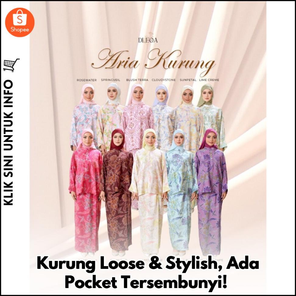 Kurung Loose & Stylish, Ada Pocket Tersembunyi!