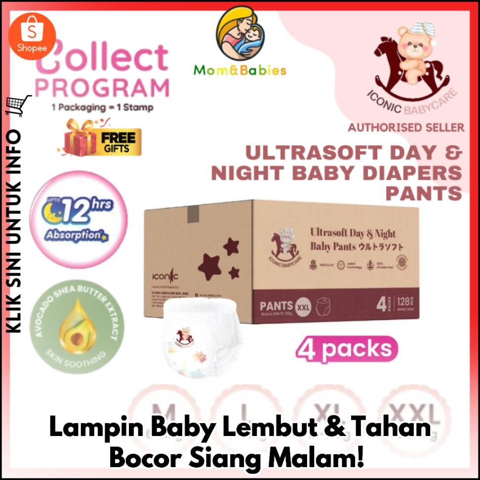 Lampin Baby Lembut & Tahan Bocor Siang Malam!