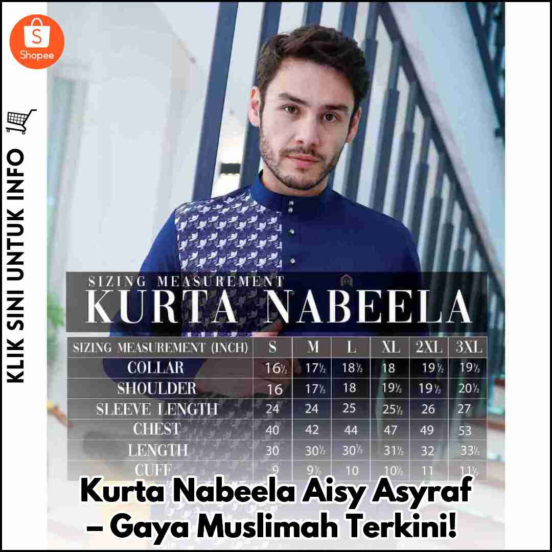Kurta Nabeela Aisy Asyraf – Gaya Muslimah Terkini!