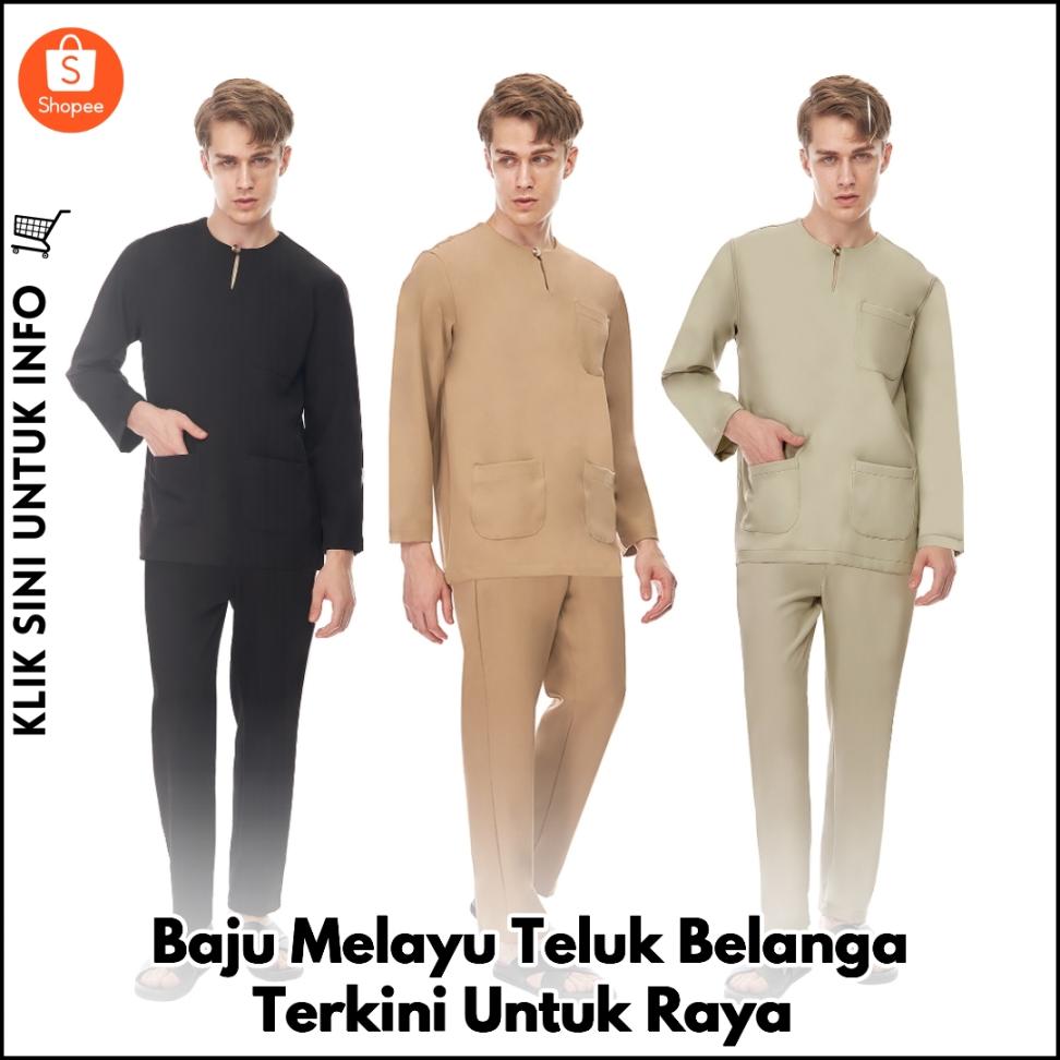 Baju Melayu Teluk Belanga Terkini Untuk Raya