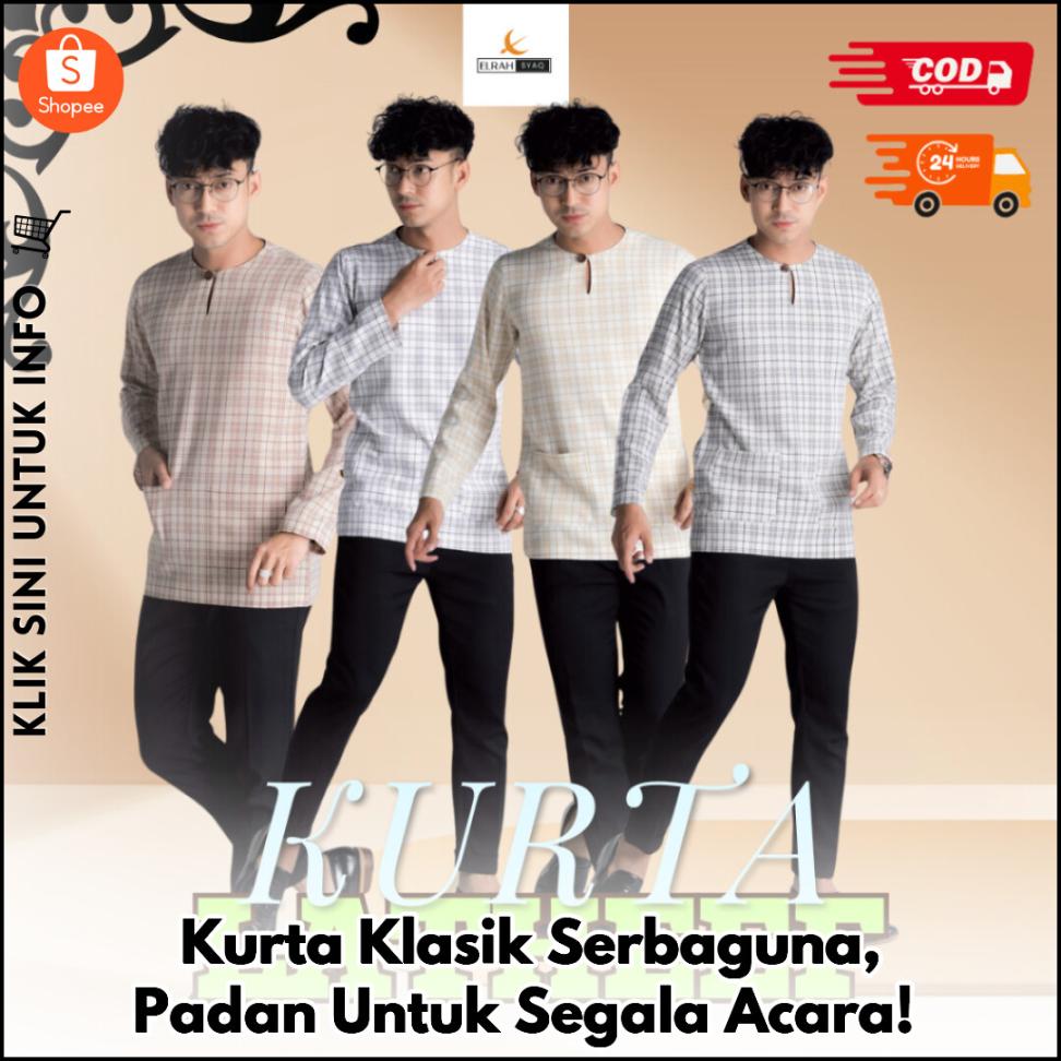 Kurta Klasik Serbaguna, Padan Untuk Segala Acara!