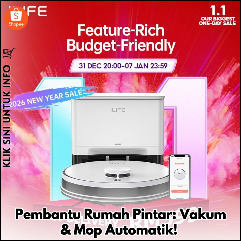 Pembantu Rumah Pintar: Vakum & Mop Automatik!