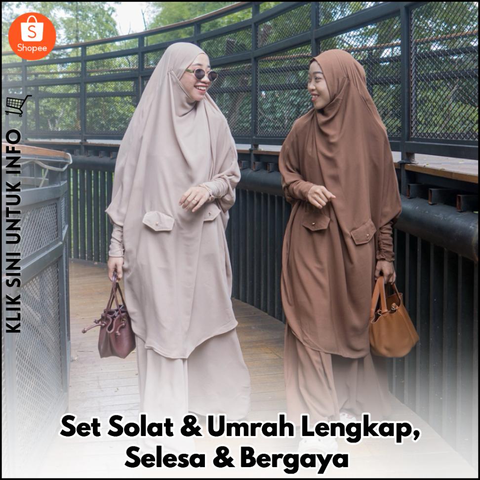 Set Solat & Umrah Lengkap, Selesa & Bergaya