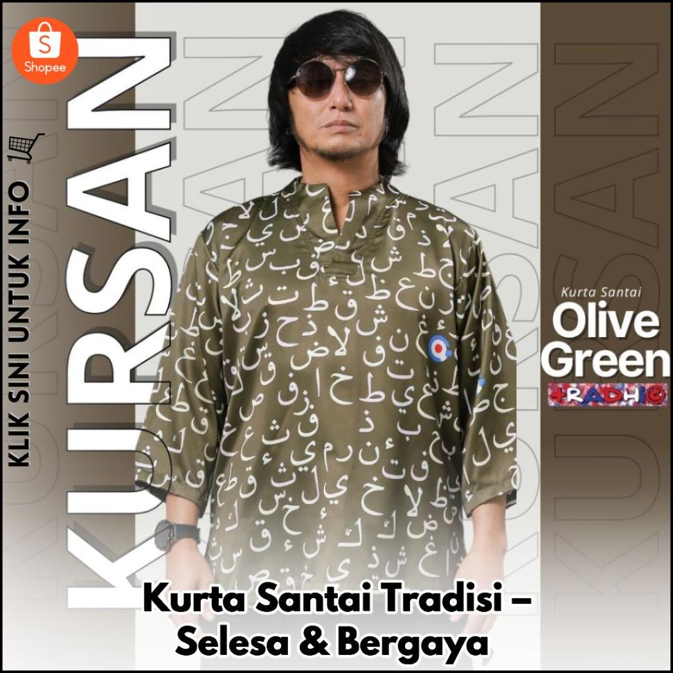 Kurta Santai Tradisi – Selesa & Bergaya