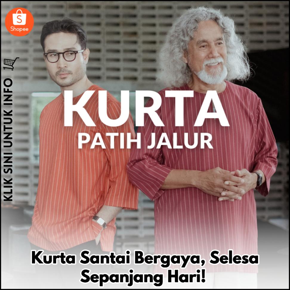 Kurta Santai Bergaya, Selesa Sepanjang Hari!