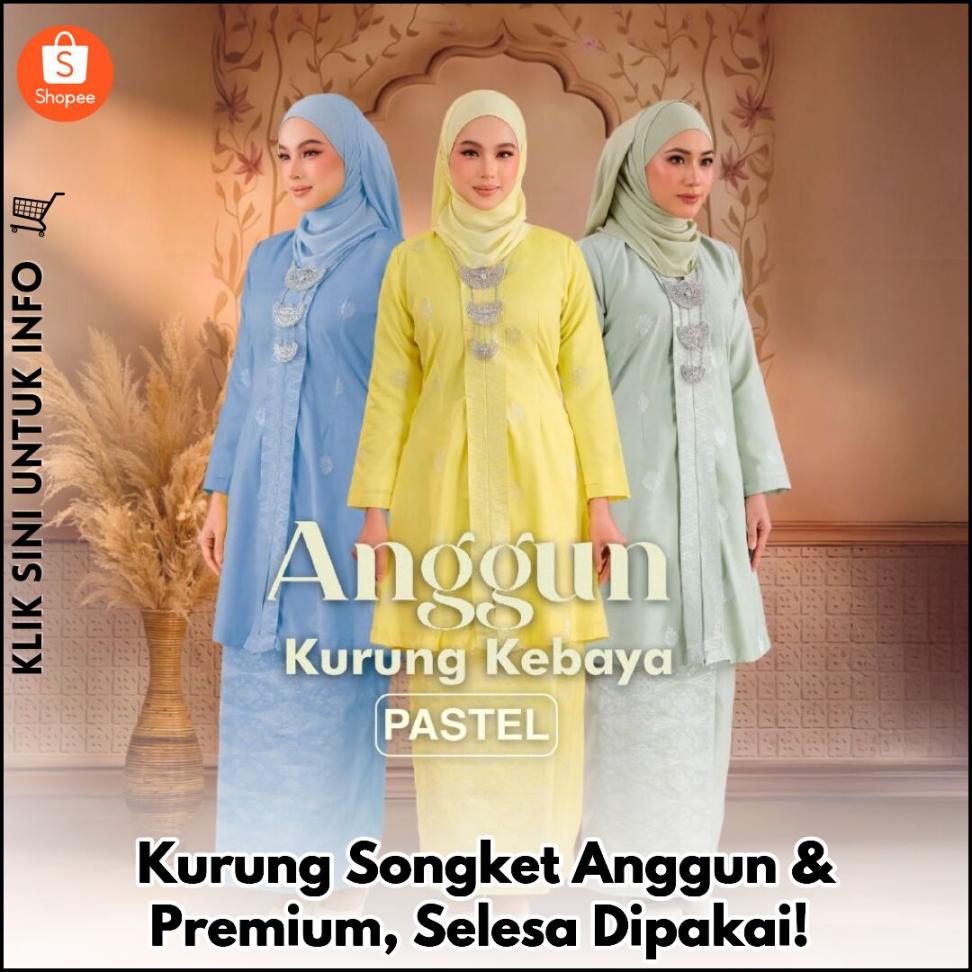 Kurung Songket Anggun & Premium, Selesa Dipakai!