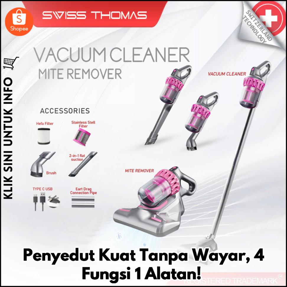 Penyedut Kuat Tanpa Wayar, 4 Fungsi 1 Alatan!