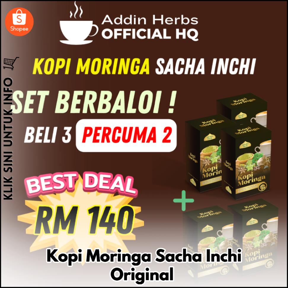 Kopi Moringa Sacha Inchi Original