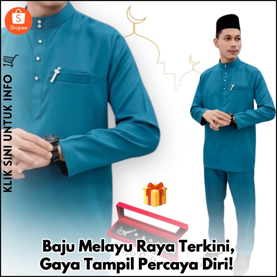 Baju Melayu Raya Terkini, Gaya Tampil Percaya Diri!