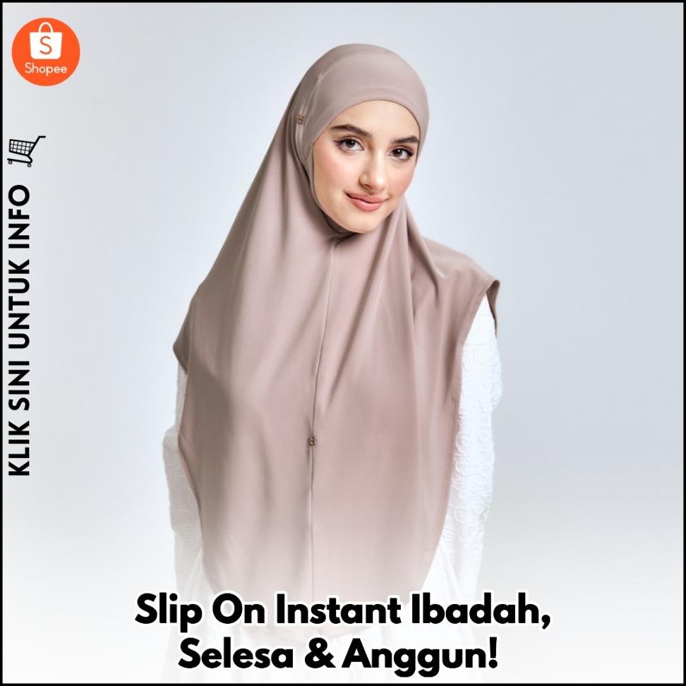 Slip On Instant Ibadah, Selesa & Anggun!
