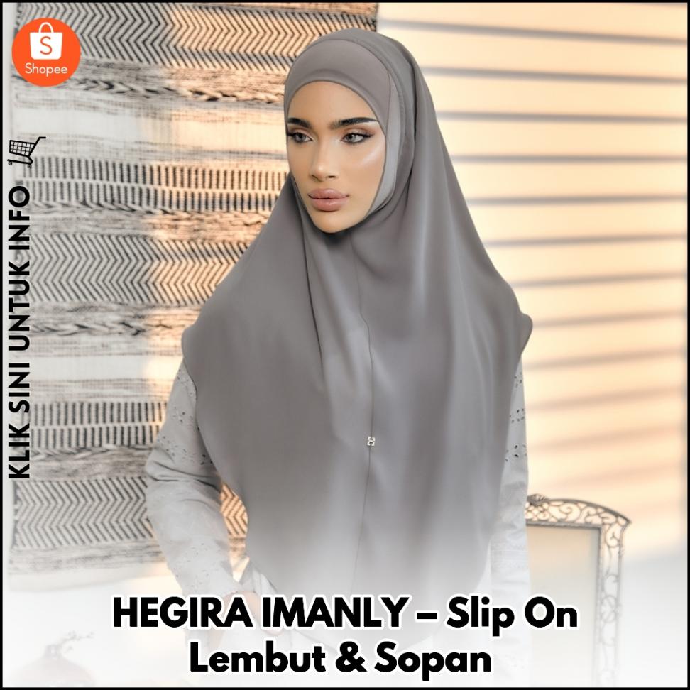 HEGIRA IMANLY – Slip On Lembut & Sopan