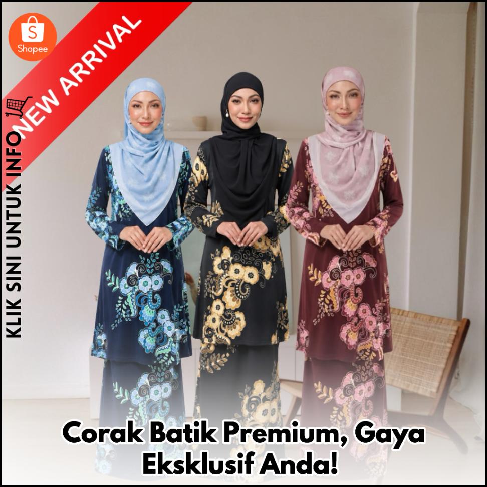 Corak Batik Premium, Gaya Eksklusif Anda!