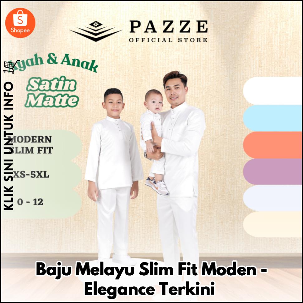 Baju Melayu Slim Fit Moden - Elegance Terkini