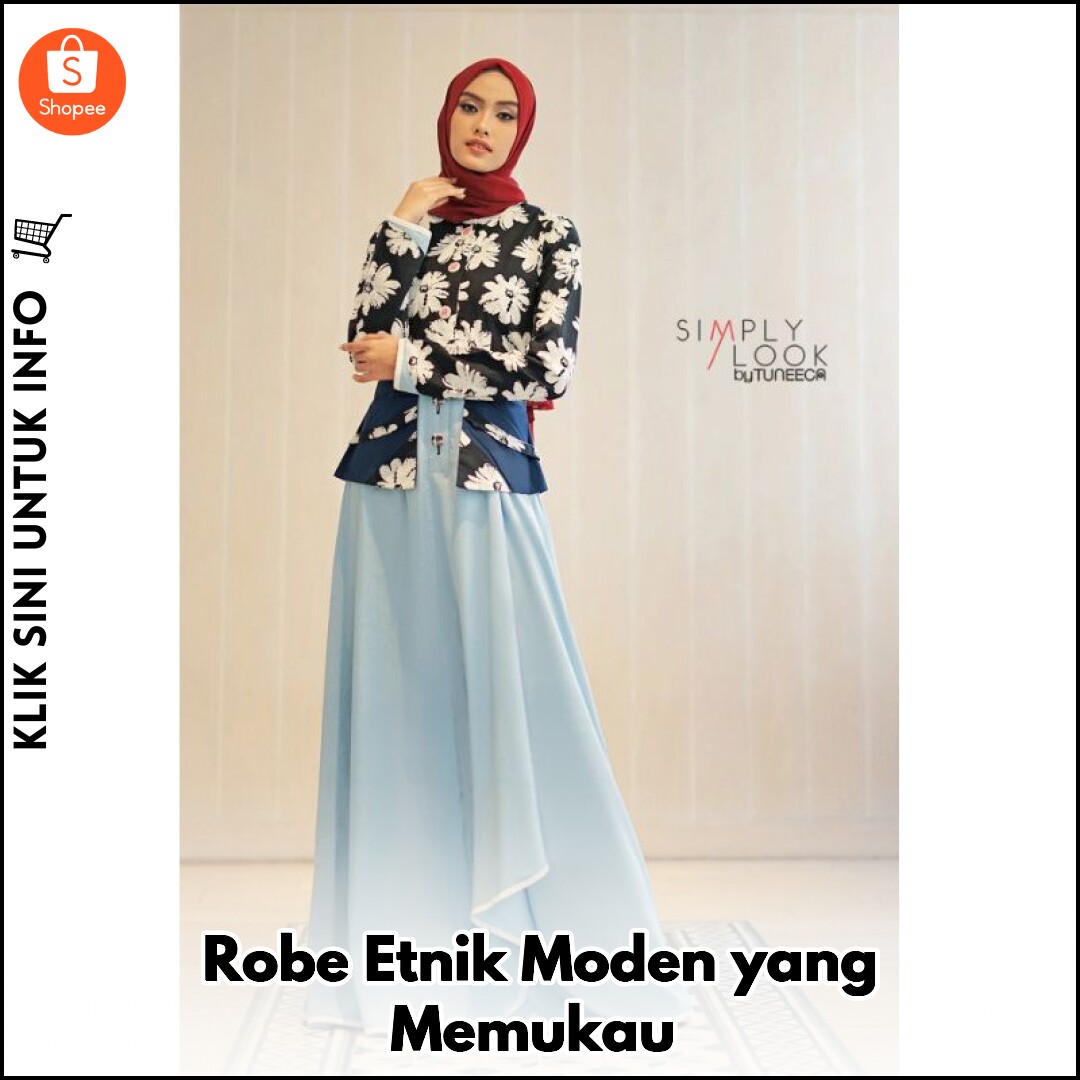 Robe Etnik Moden yang Memukau