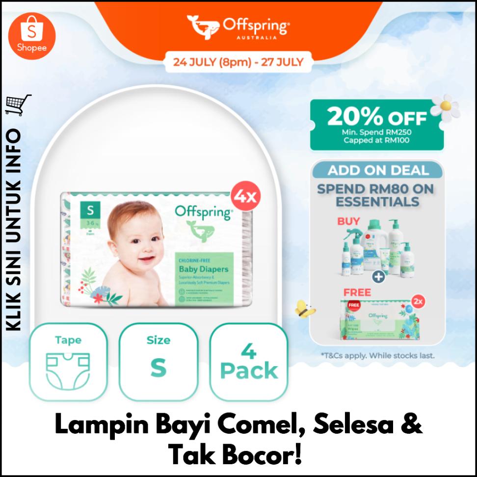 Lampin Bayi Comel, Selesa & Tak Bocor!