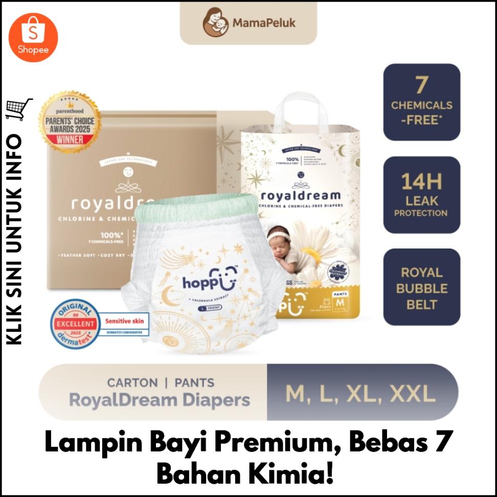 Lampin Bayi Premium, Bebas 7 Bahan Kimia!