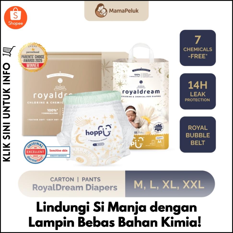 Lindungi Si Manja dengan Lampin Bebas Bahan Kimia!