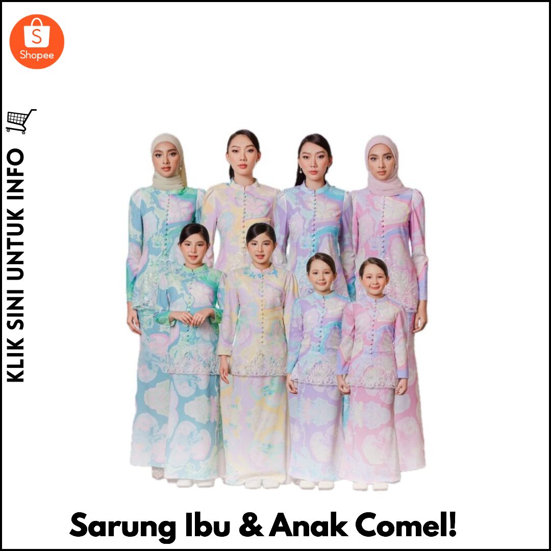 Riang Raya Bersama! Kurung Ibu & Anak Seri Bintang