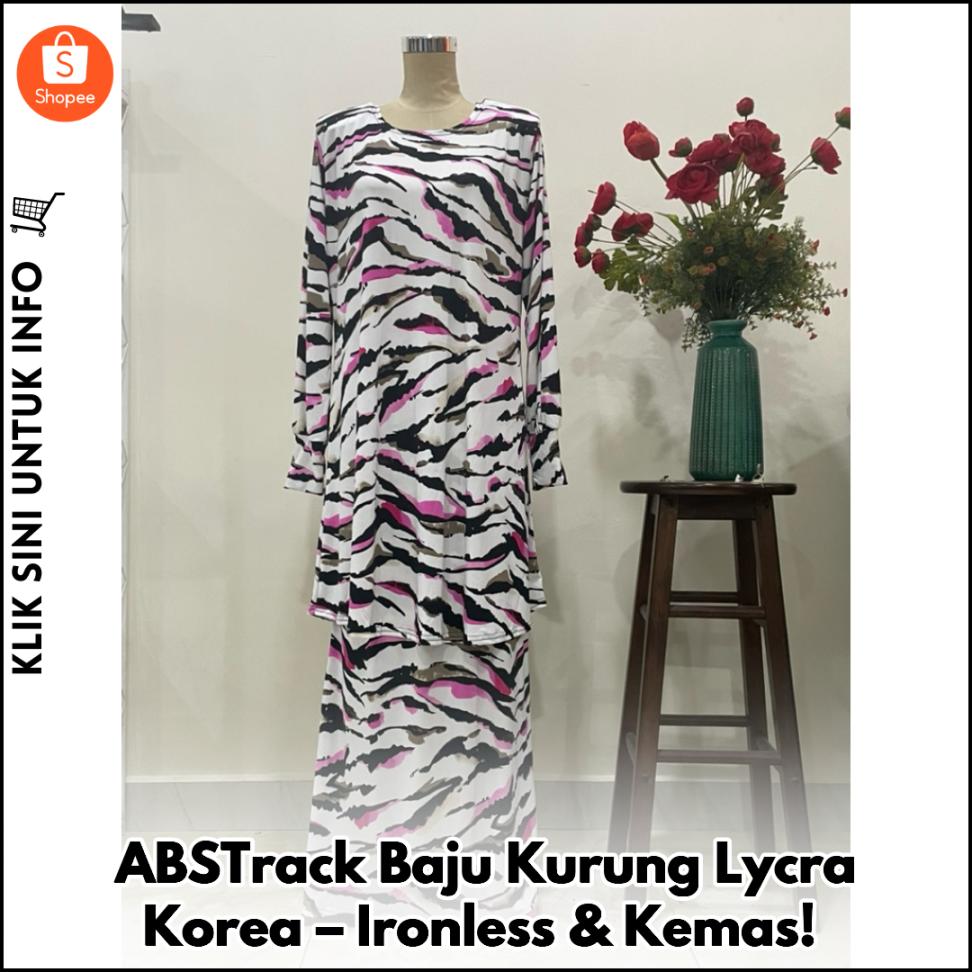 ABSTrack Baju Kurung Lycra Korea – Ironless & Kemas!