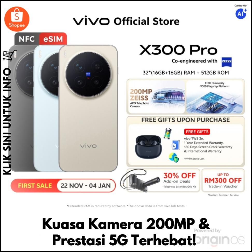 Kuasa Kamera 200MP & Prestasi 5G Terhebat!