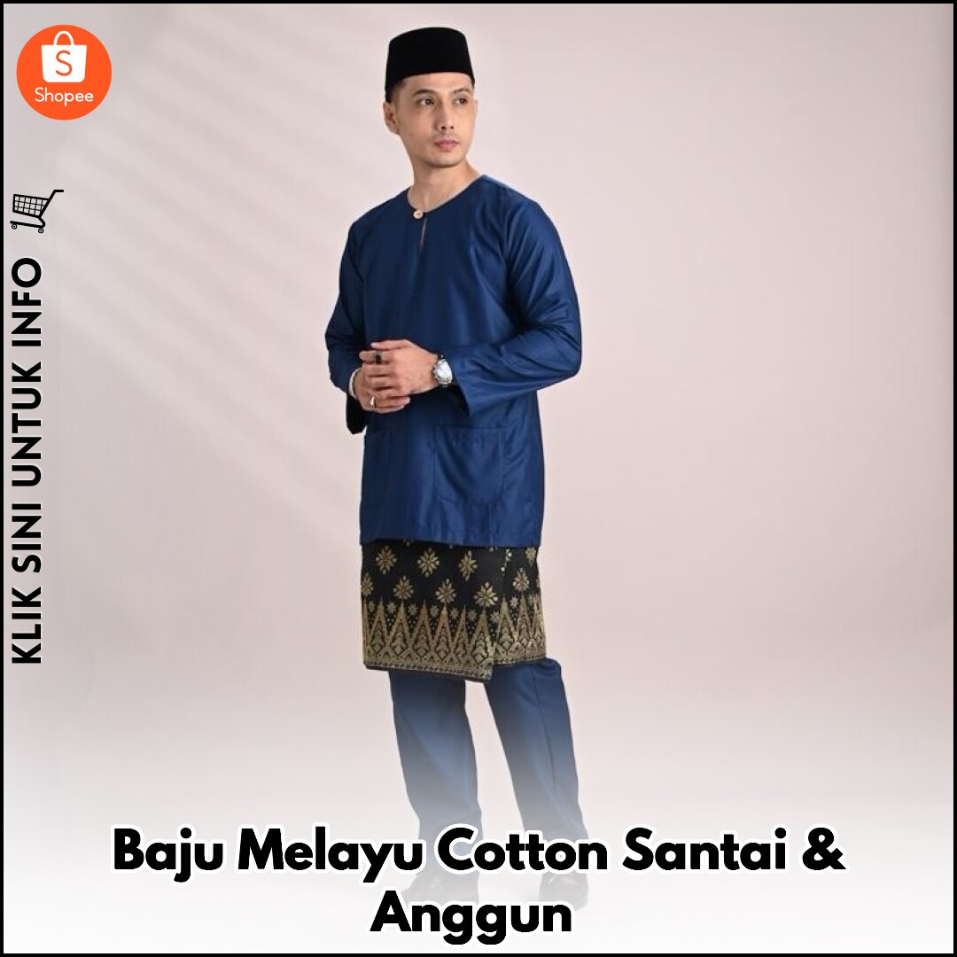 Baju Melayu Cotton Santai & Anggun