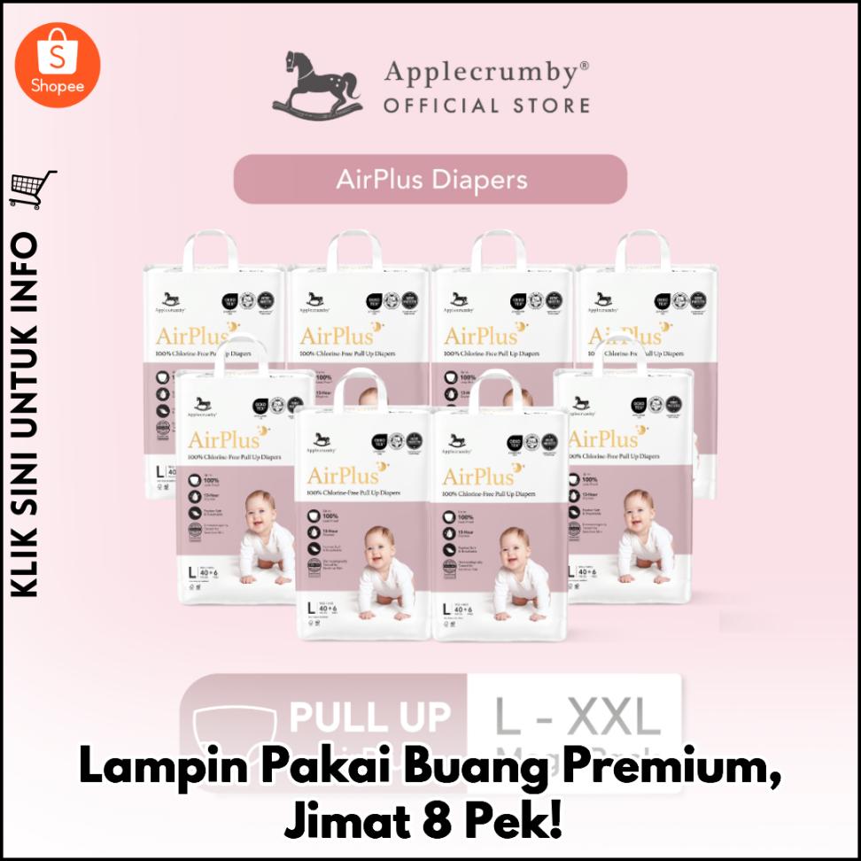 Lampin Pakai Buang Premium, Jimat 8 Pek!